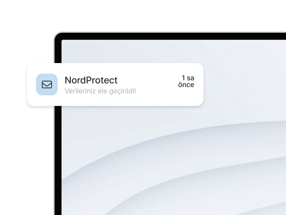 nordprotect email notification pop up md tr