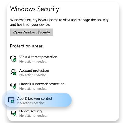 Windows Defender SmartScreen
