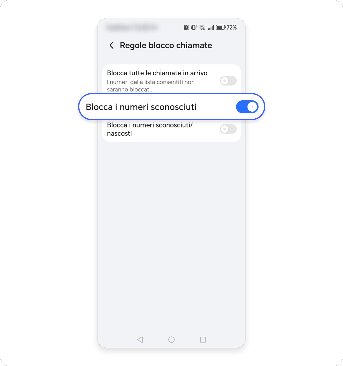 Come bloccare le chiamate indesiderate su Android.