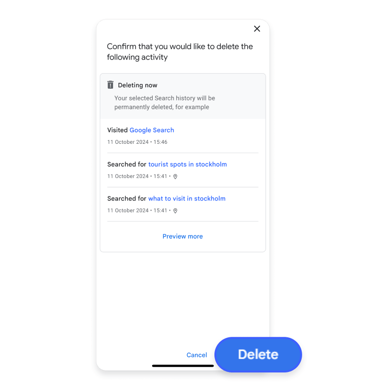 Search history 23
