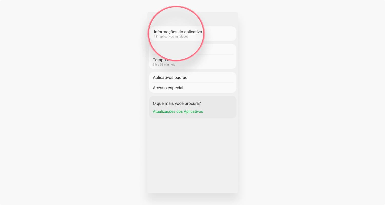 excluir app do TikTok: passo nº3