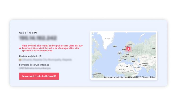 Prendi nota del tuo vero indirizzo IP