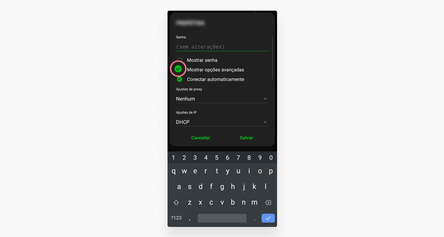 Como Mudar seu Servidor DNS no android: passo 4