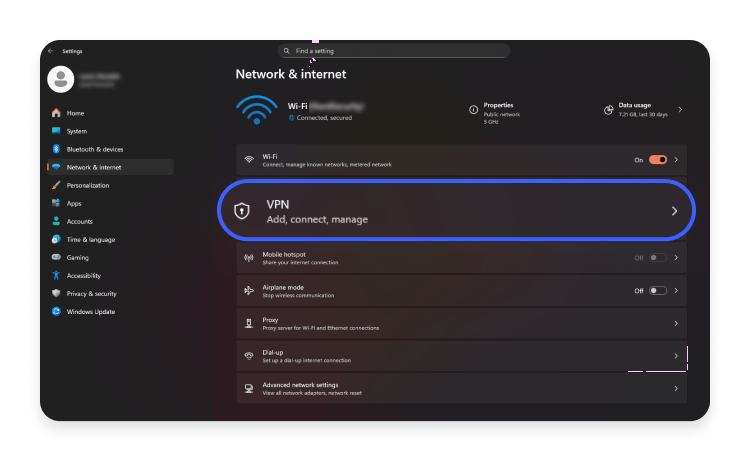 How to turn off a VPN on Windows 2