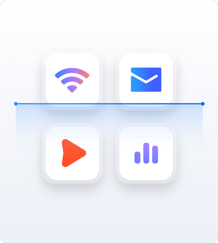 برنامج مكافحة الفيروسات من الجيل التالي من NordVPN يُجري فحصًا للثغرات الأمنية عبر التطبيقات المثبتة.