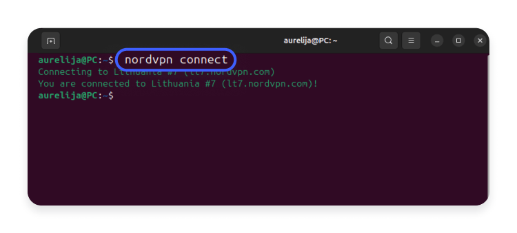 Linux VPN setup step 25