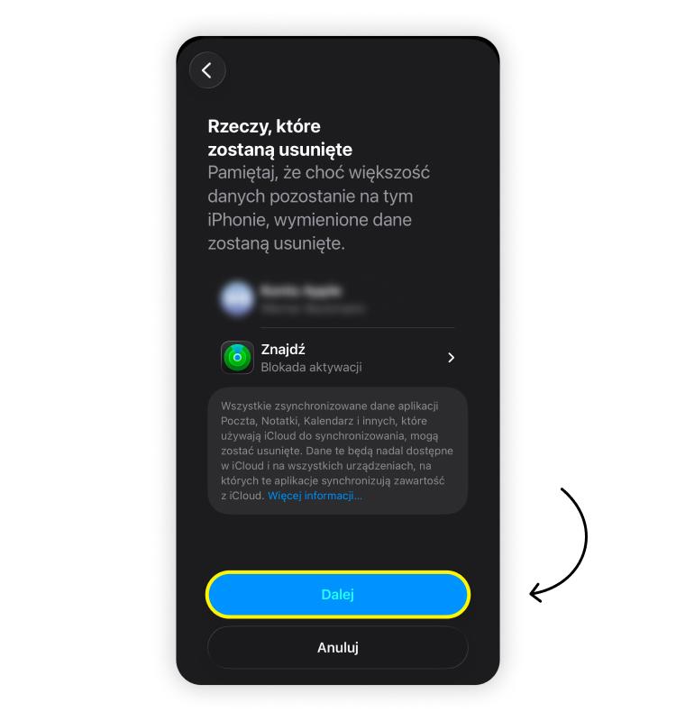Krok 6: Jak usunąć Apple ID z iPhone