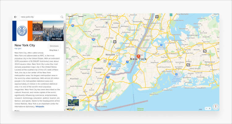 Google Maps alternativen - DuckDuckGo