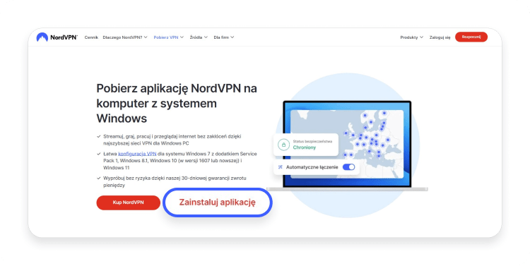Instrukcja pobierania VPN dla początkujących.