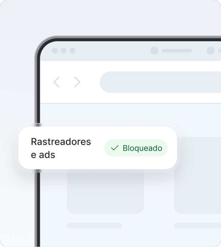 Uma tela do navegador mostrando um antivírus de última geração bloqueando um site malicioso.