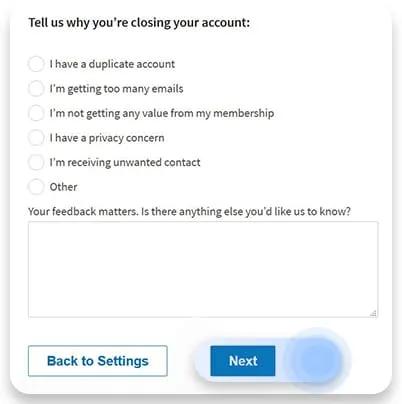 come cancellarsi da linkedin