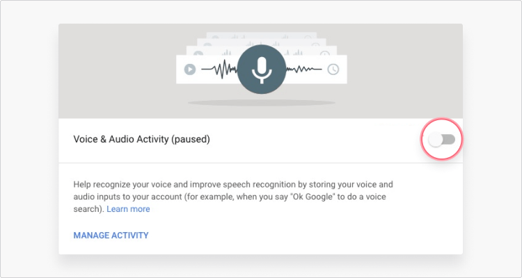 Voice and audio activity