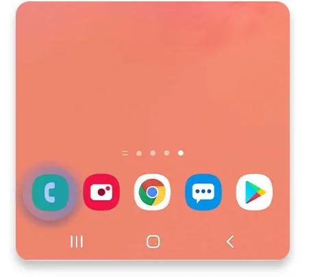 Open your Phone app