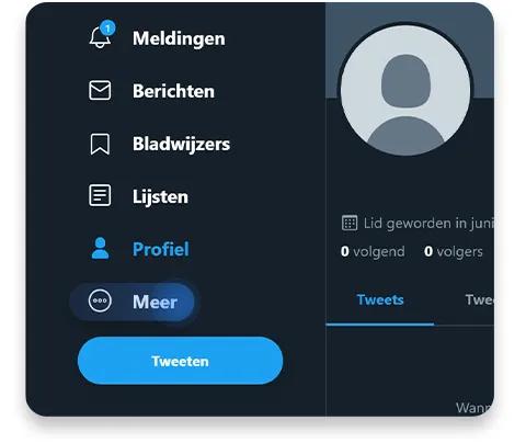 Hoe verwijder je Twitter op desktop stap 2