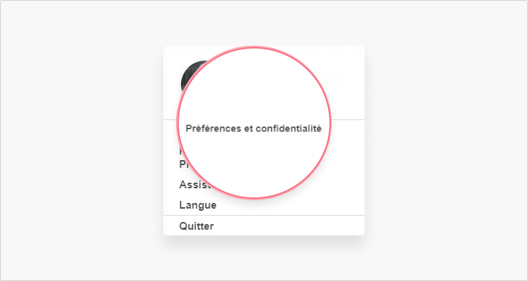 Supprimer compte LinkedIn  étape 1