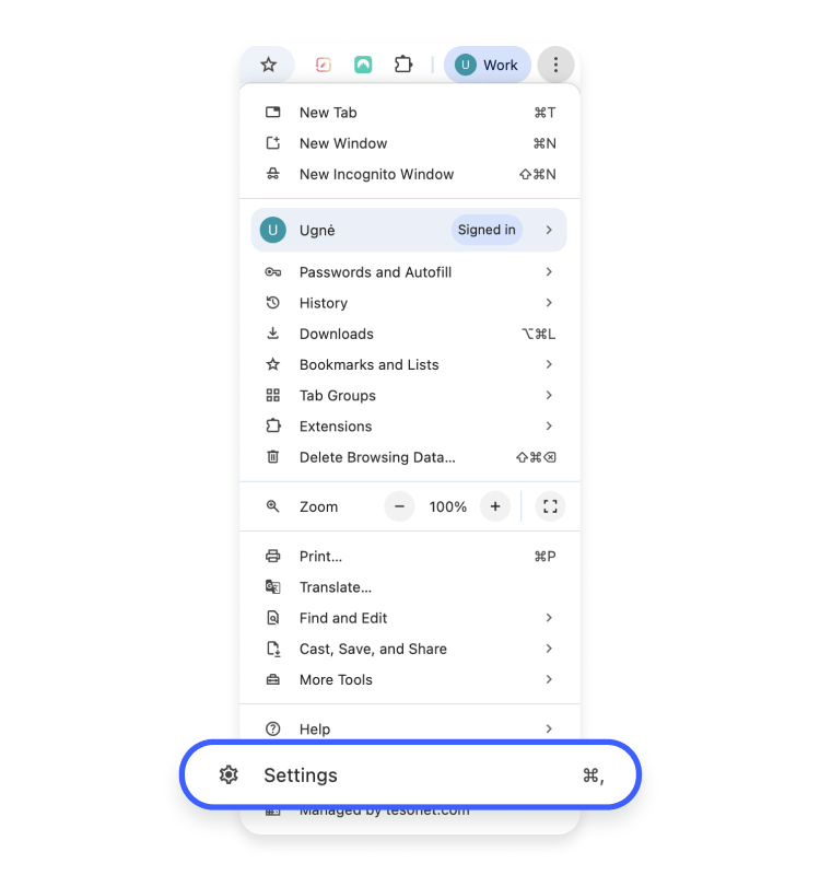 Saved passwords on Chrome 2
