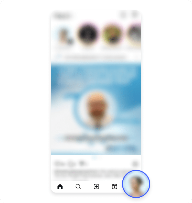 Foto de perfil do Instagram