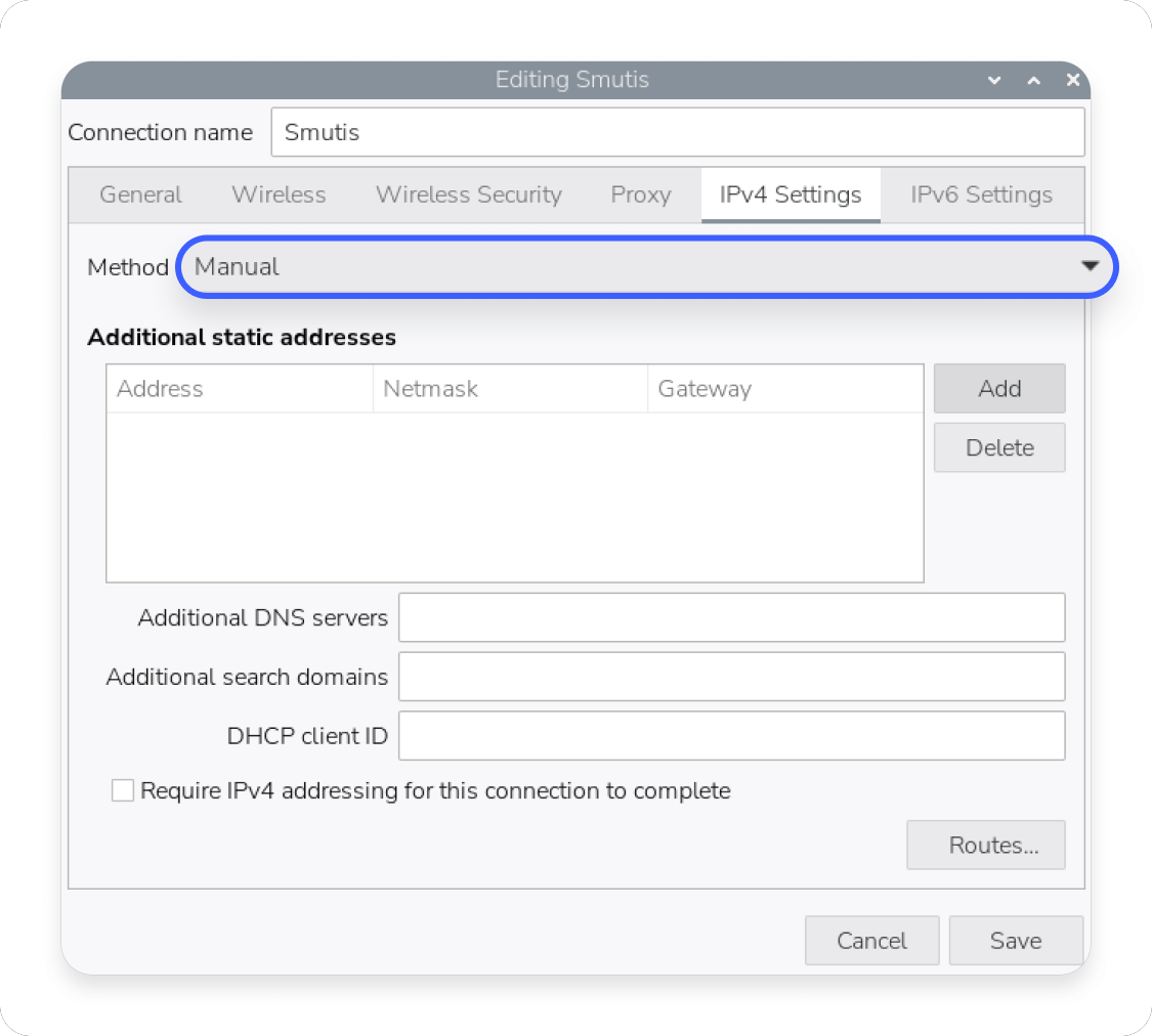 How to set a static IP on Raspberry Pi: Step 3