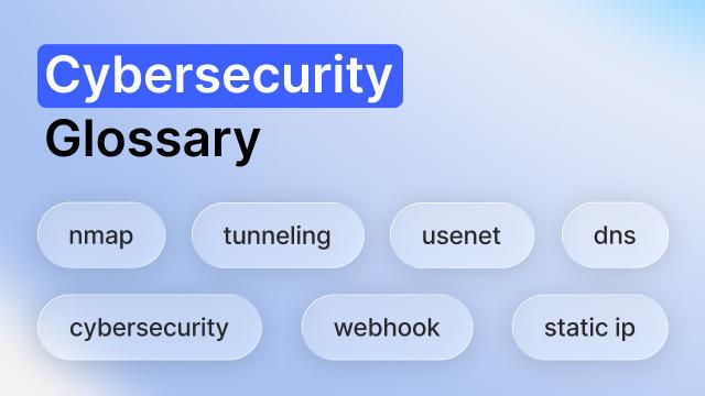 Cybersicherheits-Glossar-Video, in dem gängige Online-Sicherheitsbegriffe erklärt werden.