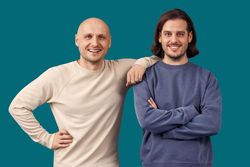 Nord Security co-founders Tomas Okmanas and Eimantas Sabaliauskas.