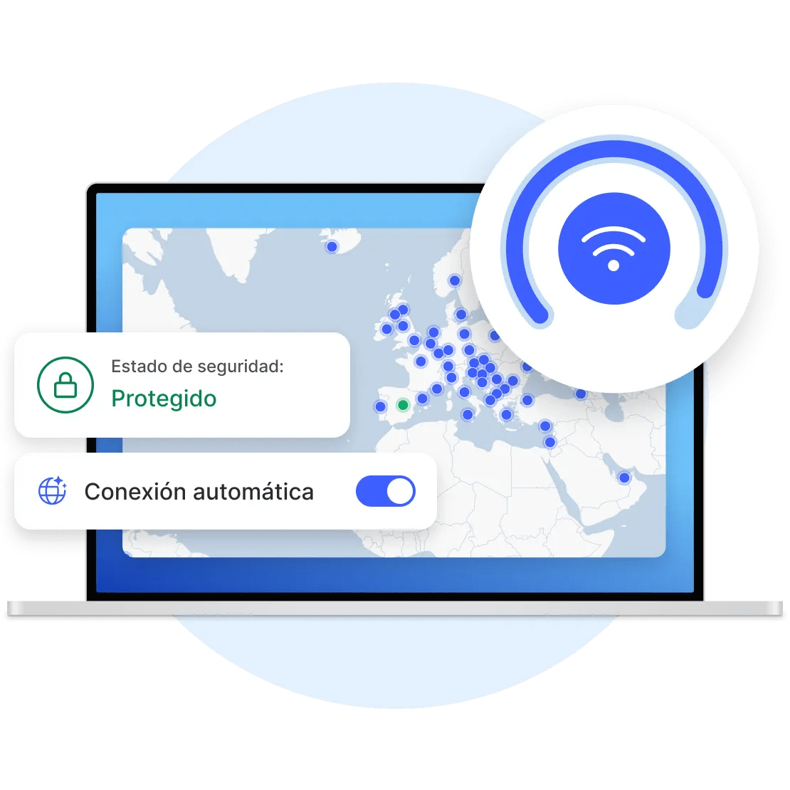 App NordVPN para ordenador.