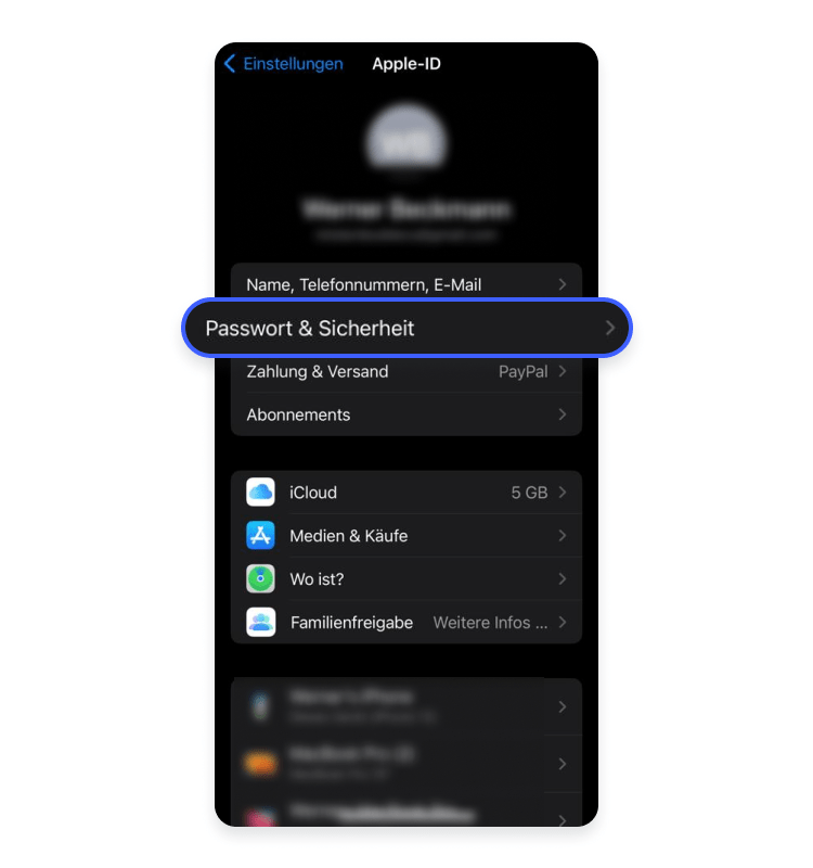 iphone 2fa aktivieren