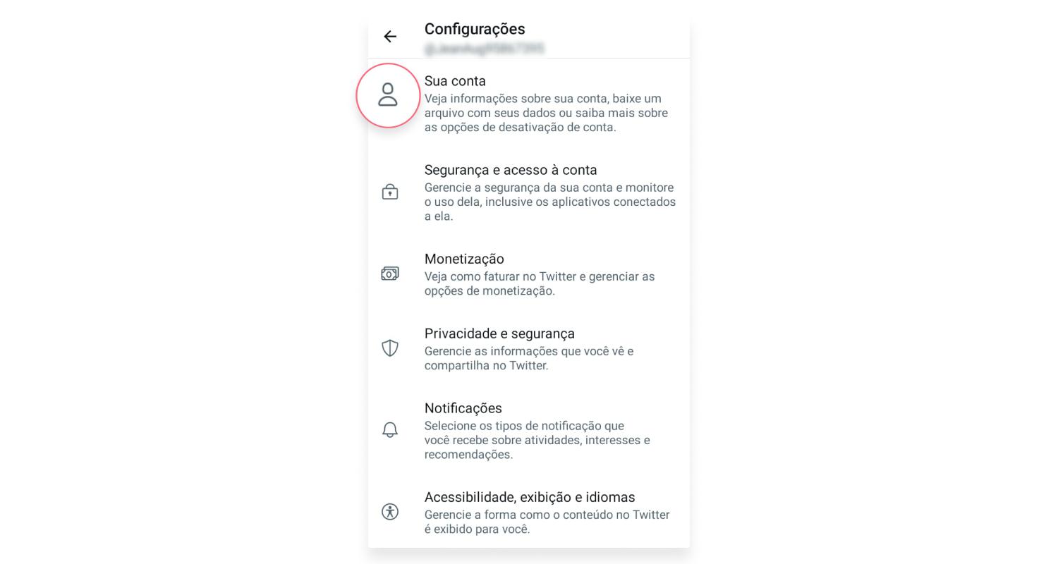 Como excluir o Twitter no Android: passo nº2