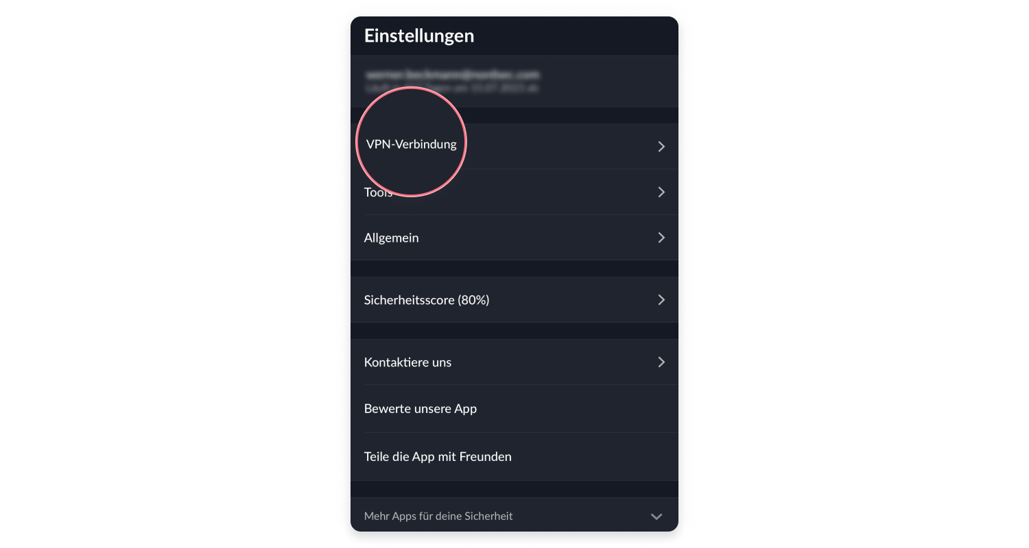 iOS VPN automatisch verbinden