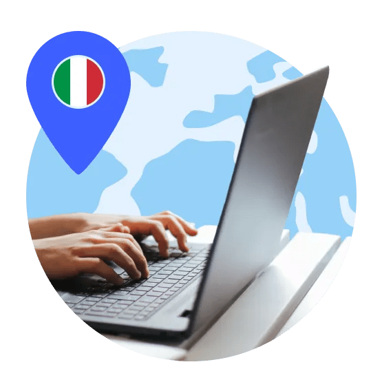 Server NordVPN ultra veloci in Italia.