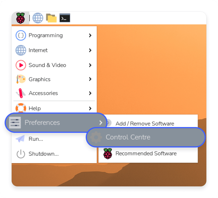 Enable SSH on your Raspberry Pi: Step 1