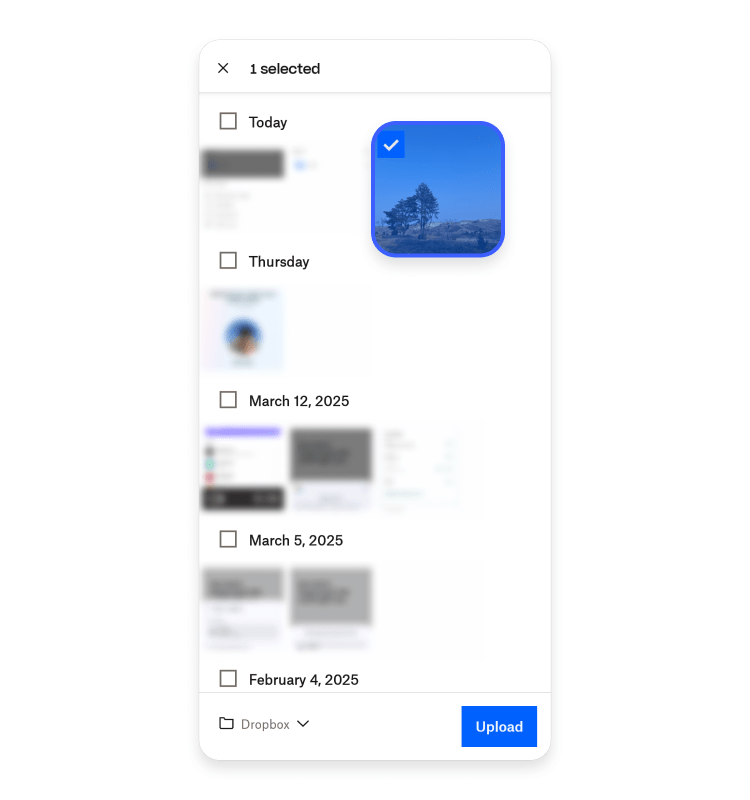Phone to a PC using cloud storage with Dropbox: step 3