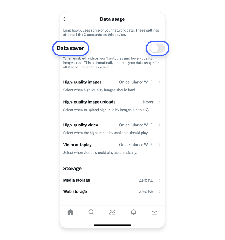 Twitter cache iphone 12