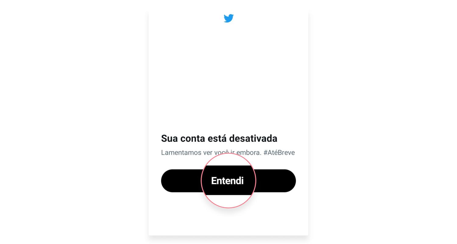 Como excluir o Twitter no Android: passo nº7