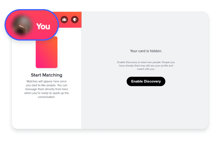 How to delete your Tinder account on a computer: Step 2