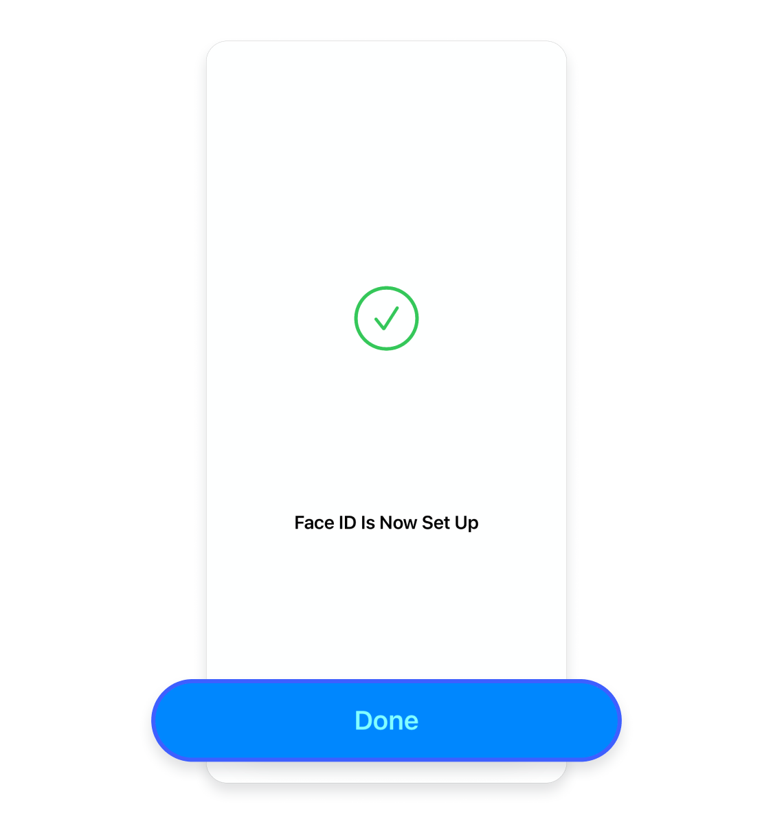 How to set up Face ID on an iPhone: Step 5.