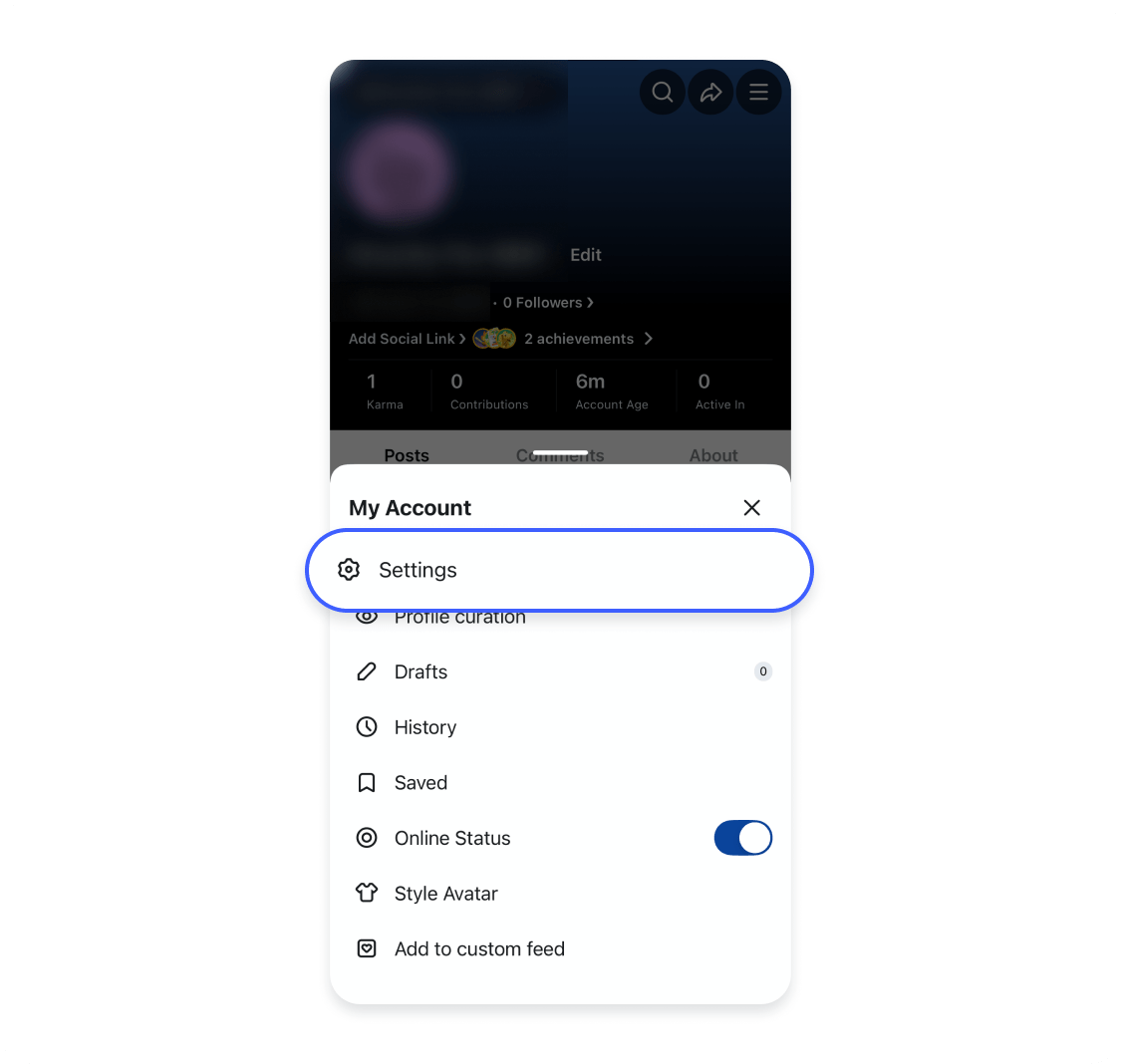How to delete your Reddit account through the app on an iPhone 1