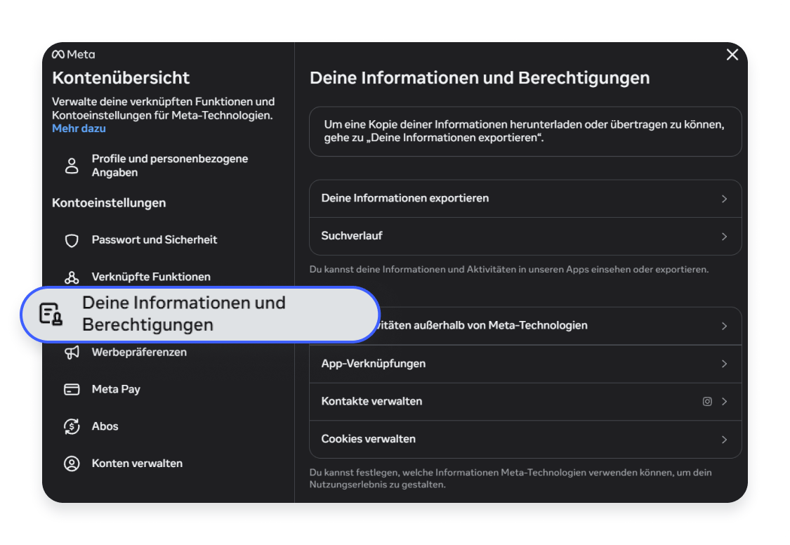 Instagram-Account löschen 20