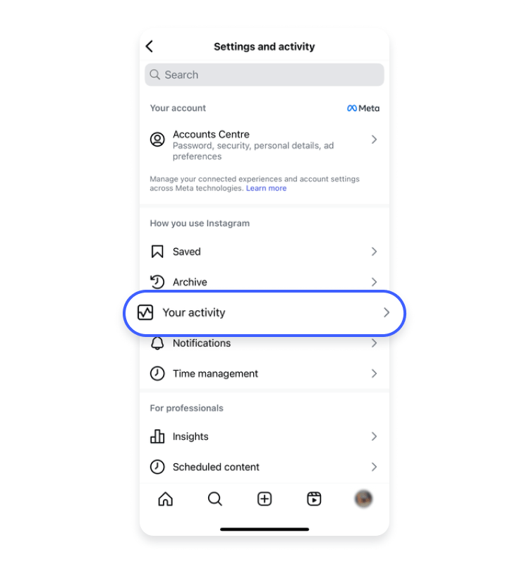 How to delete Instagram 1