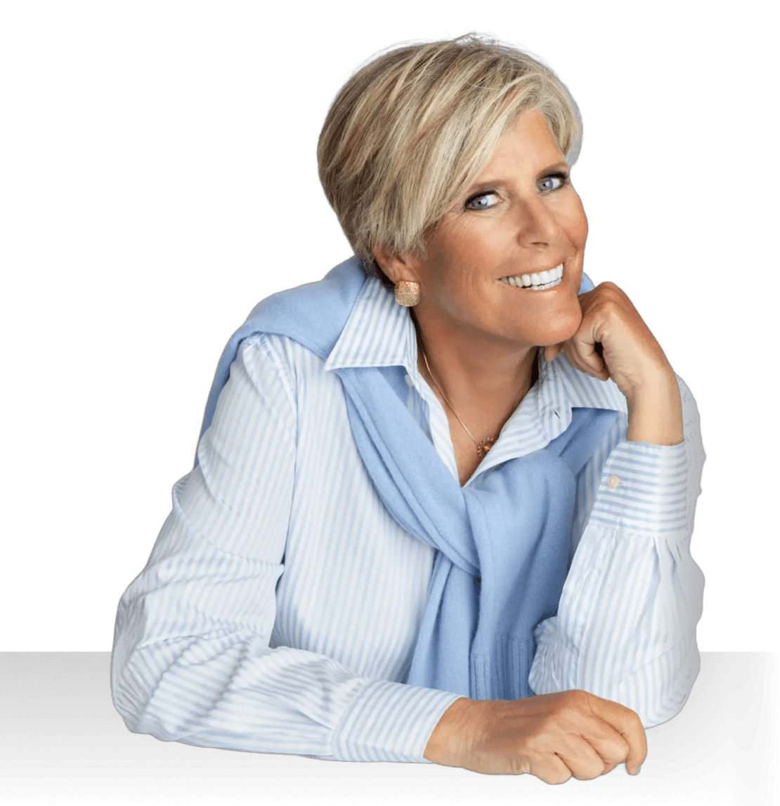 Suze Orman encourages users to be vigilant when checking emails and messages.