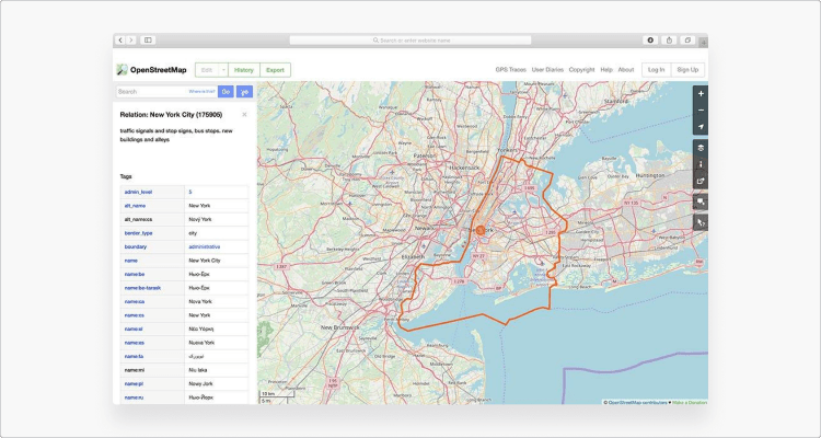 Google Maps alternativen - OpenStreetMap
