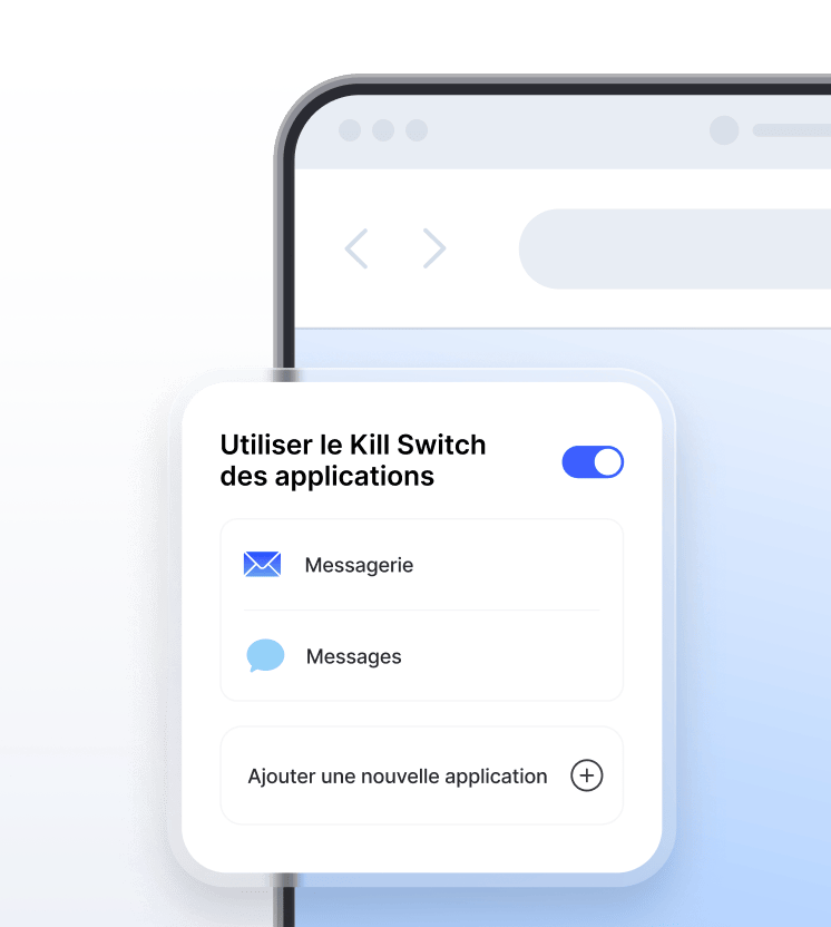 Paramètres du Kill Switch de NordVPN pour protéger vos activités en ligne en cas de déconnexion du VPN.
