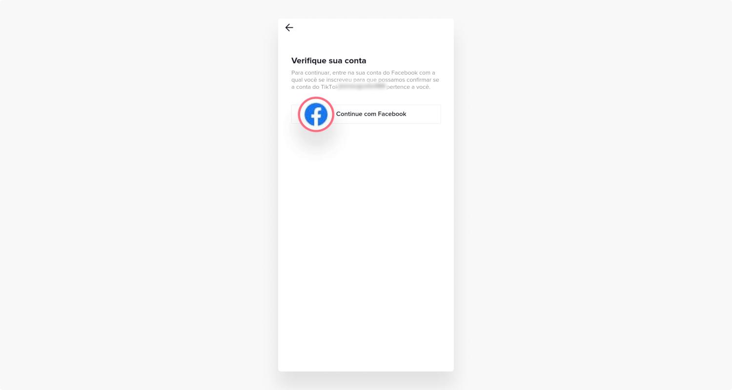 excluir conta do TikTok pelo celular: passo nº7