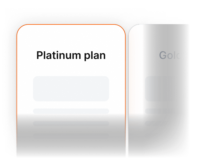 A selection of Coveron’s coverage plans.