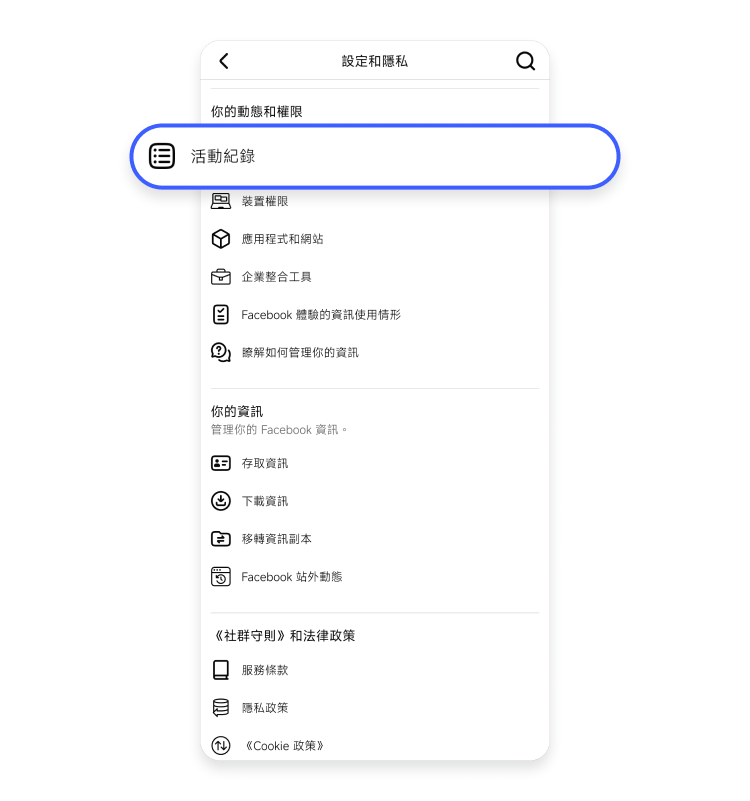 Facebook：行動裝置 3