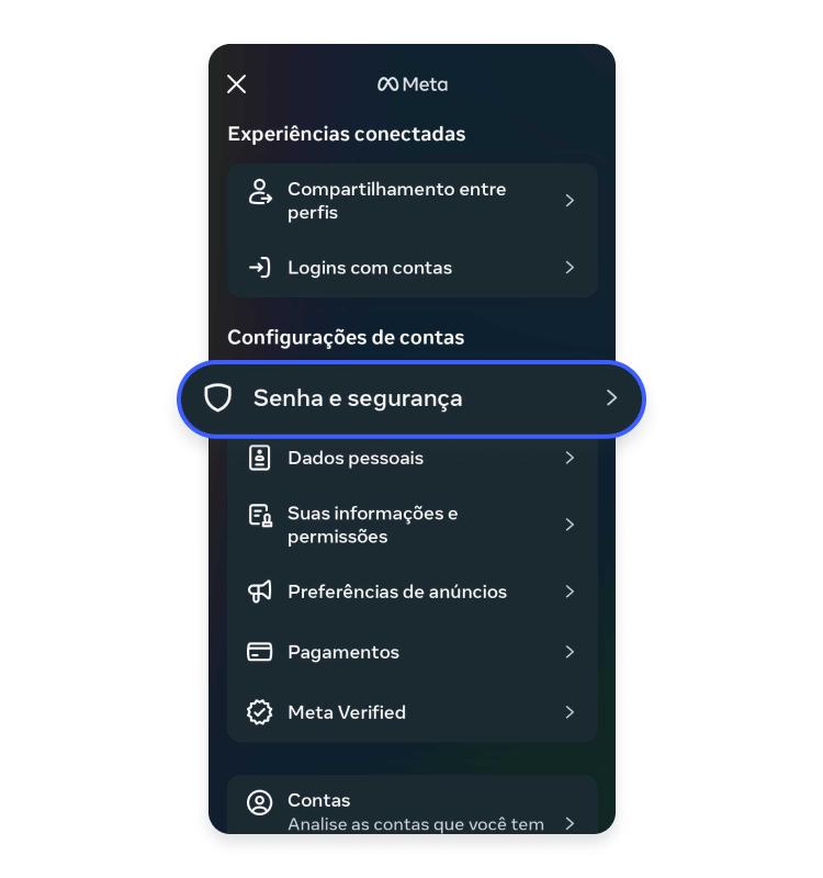 como recuperar sua conta do Instagram: passo nº3