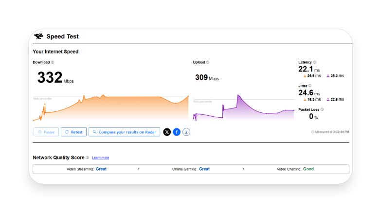 How to test your VPN speed: Step 3.