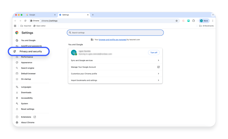 How to turn Google Safe Browsing on 2