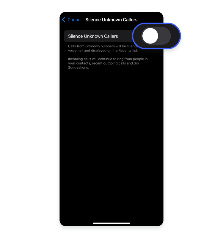 how to block a number on an iPhone: step 14
