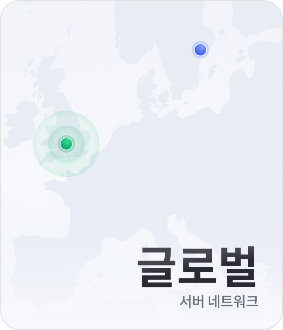 NordVPN이 178곳 이상의 지역에 VPN 서버를 보유하고 있음을 보여주는 지도 스니펫