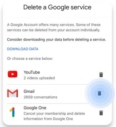 How to permanently delete Gmail